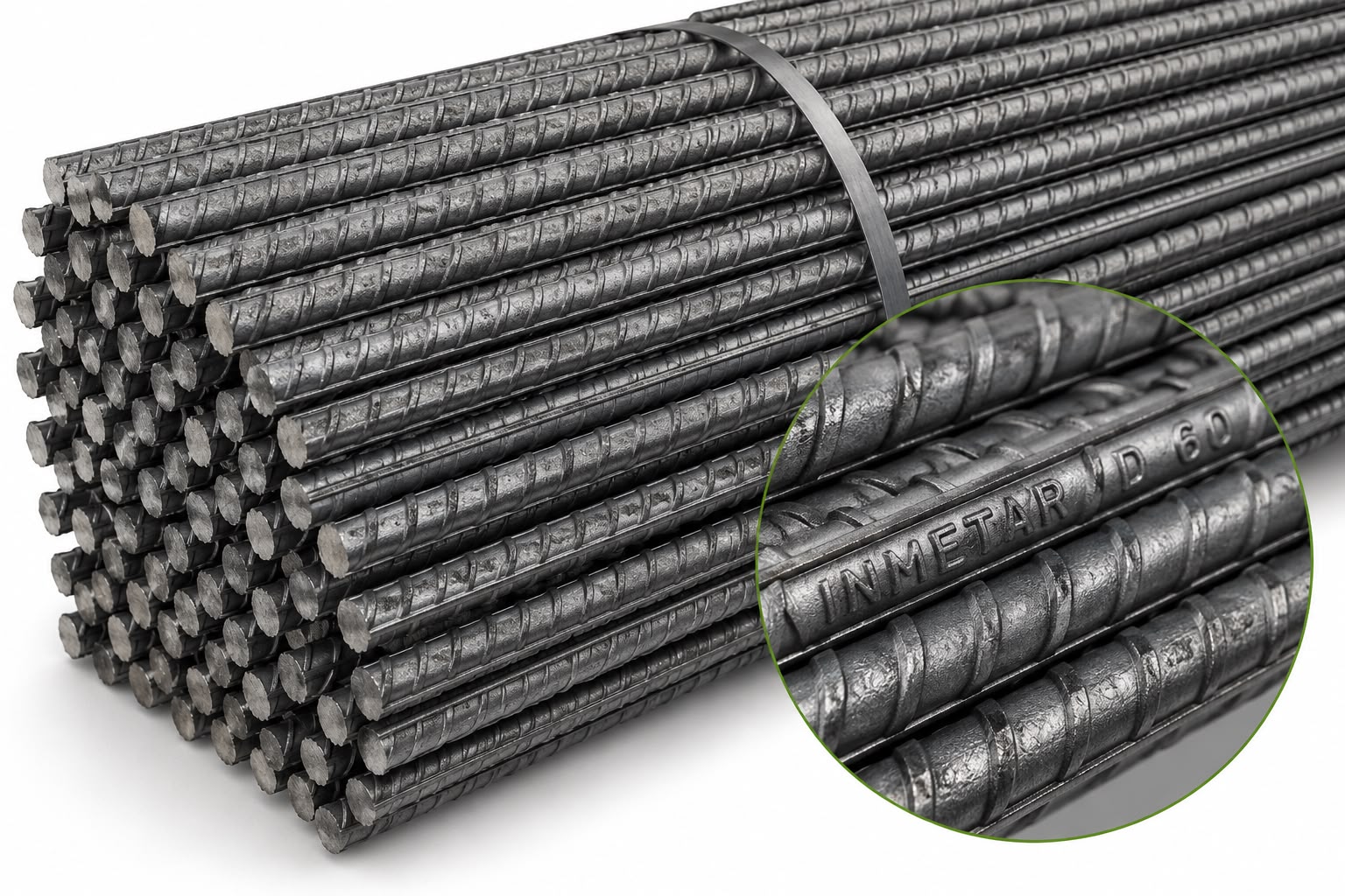 Grafil recto corrugado Inmetar D60 para construcción — Inmetar Colombia