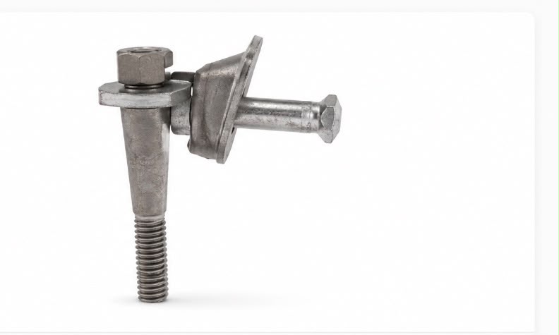 Tornillo con sistema de cuña en acero galvanizado